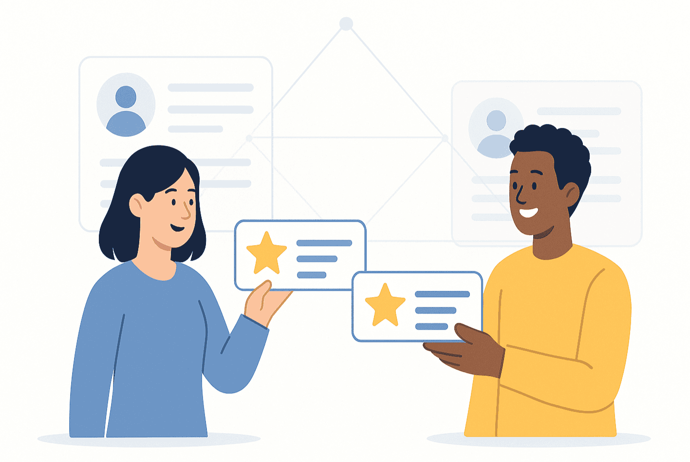 Pyramide de la confiance illustrant les trois niveaux : preuve, transparence et cohérence